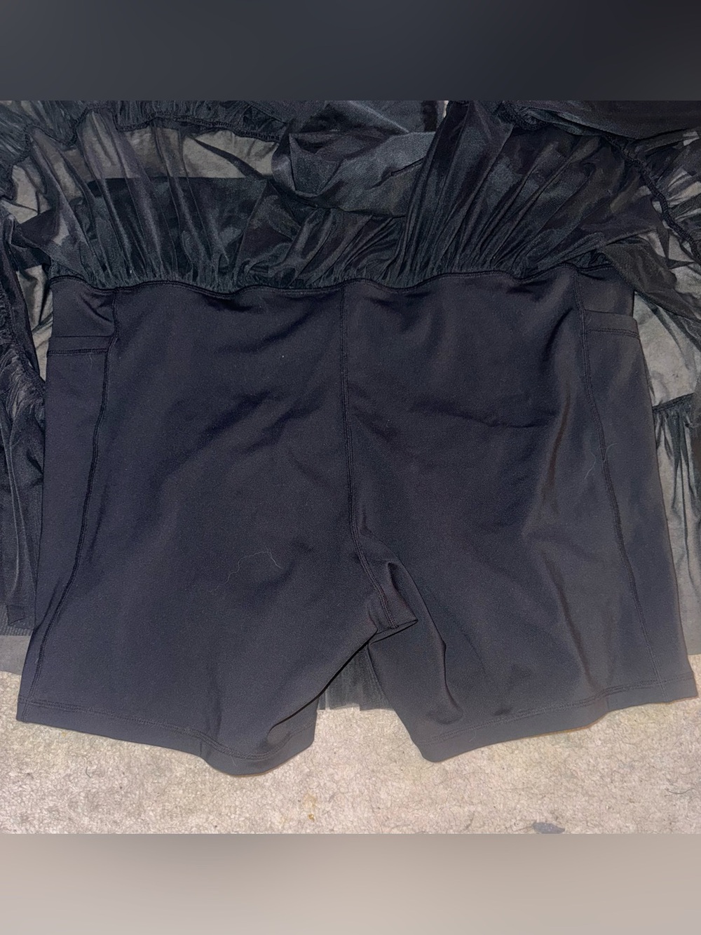 Popflex Pirouette Skort Women’s Atcive Shorts Black Size 3X - Picture 6 of 8